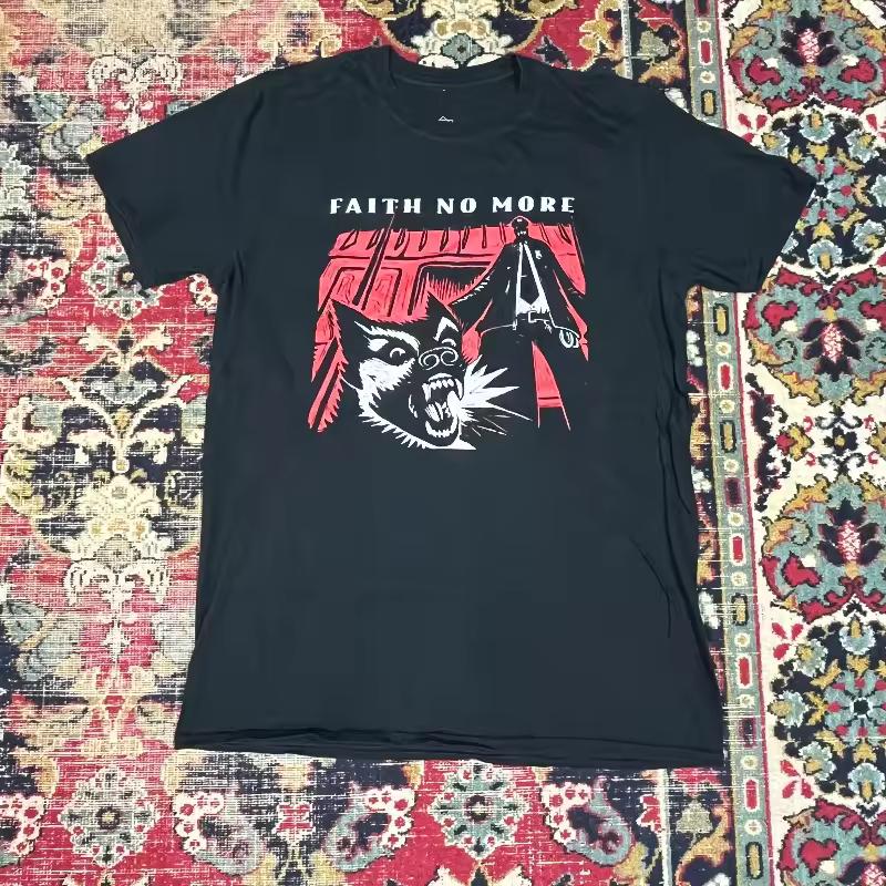 Faith No More Band Pattern Rock T shirt Rock Band Men's T shirt Summer New Unisex