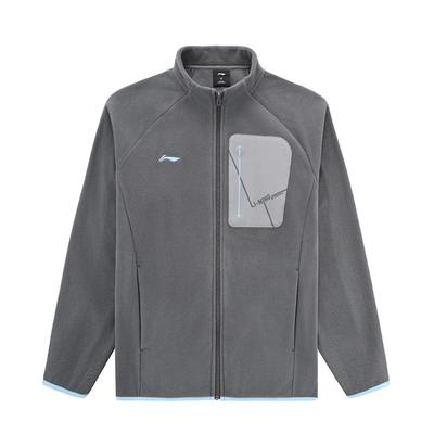 Men's Li-Ning Jackets Unisex Stand Collar Moderate Straight Fit