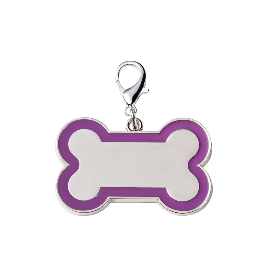 Идентификационные бирки для домашних животных в форме косточки с цветным дизайном, персонализированные бирки для собак и кошек, индивидуальная гравировка с 5 строками текста с обеих сторон