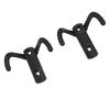 6 Pcs Double Prong Hook Wall Mounted Zinc Alloy Heavy Duty Dual Prong Hook for Coat Robe Scarf Towel