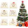 1Pc Chocolates Cake 16 Grids Christmas Candy Box Window Box Packing Box Baking Gift Box