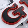 3D Metal Chrome Red Black Car Sticker GLI Emblem Rear Trunk Badge for VW Letters Accessories BAP1