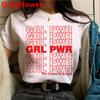 Футболка Feminist Girl Power Grl Pwr Feminism, женская уличная одежда, японская одежда в стиле гранж, футболка
