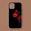 Чехол для телефона «Красная бабочка на белых розах» с цветком для Iphone 11 12 13 Mini Pro Xs Max 8 7 6 6s Plus X 5S Se 2020 Xr