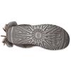 UGG Classic Double Bow Short Warm Durable Round Toe Thick Sole Fleece Short Snow Boots Women Boots Charcoal 1127131-CHRC