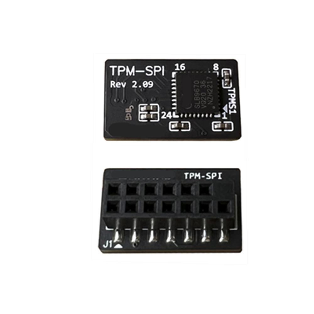 Модуль TPM-SPI 2.0 для ASRock Pack SPI материнской платы 14-1 PIN Промышленное применение