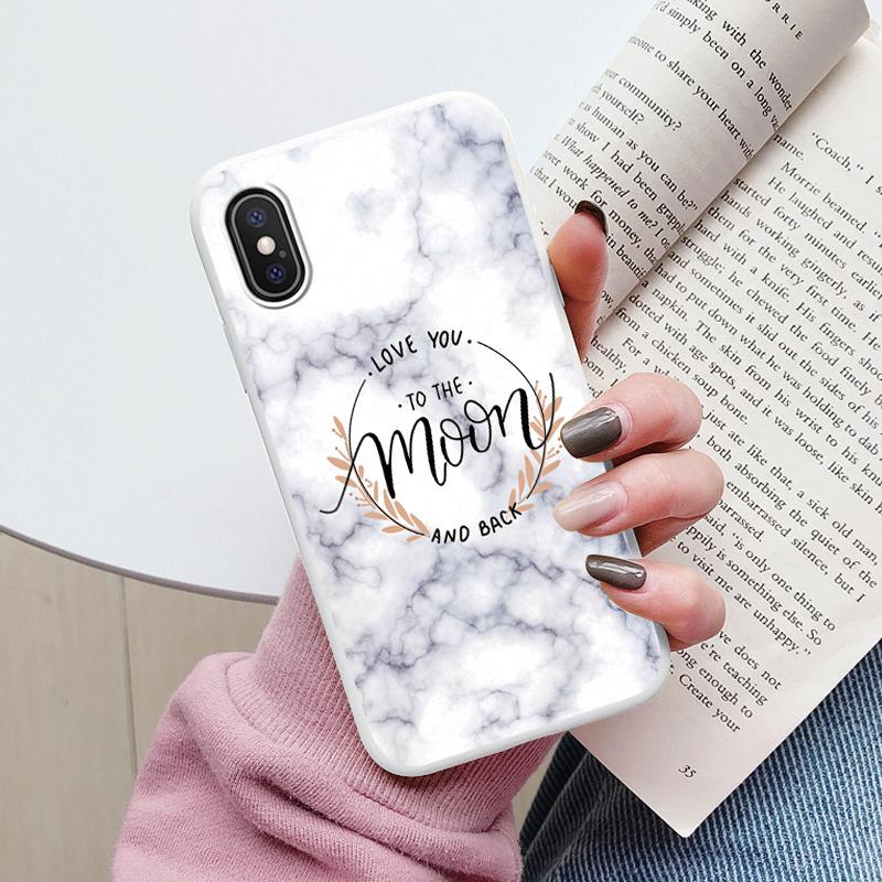 Fashion Marble Cover For iphone X XS MAX Soft Protective Cases Silicone Coque Bumper Fundas For iphone X XSMA iphoneX Shell Bags