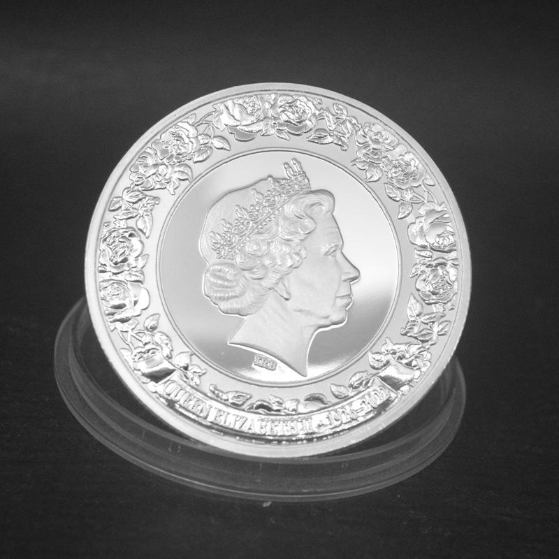 Королева Елизавета II, памятные медали, золотые и серебряные подарки, изделия ручной работы, памятные монеты, рождественский подарок, подарки в чулок