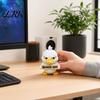 Настольный индикатор настроения Животные с характером 3D-печатные фигурки, Милые животные с табличками-украшениями, Юмористическая фигурка-статуэтка с эмоциональным выражением,