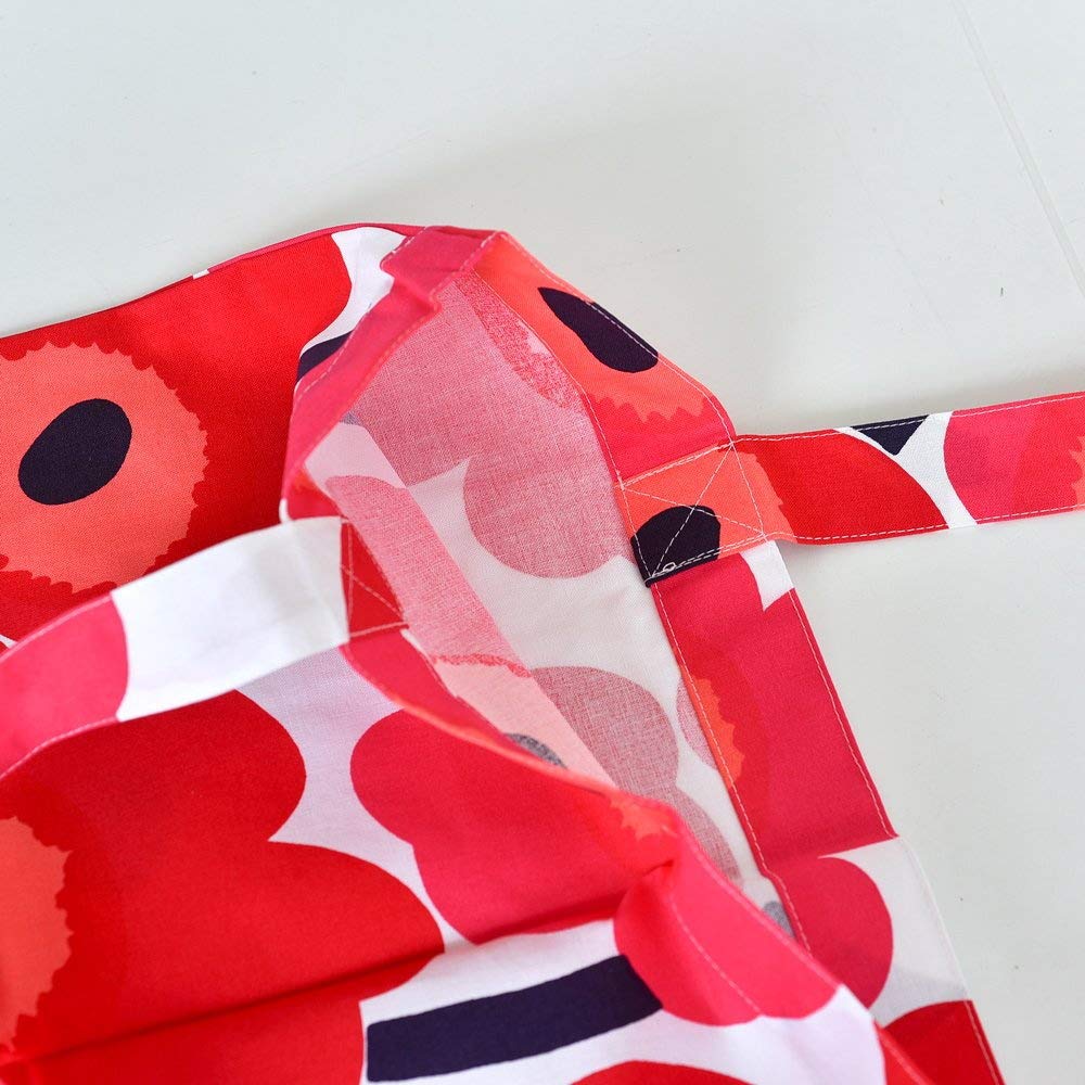 Тканевая сумка Pieni Unikko F Белая x Красная [Marimekko] Женская 52_1_52169467572