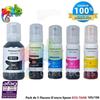 105 106 Ink Compatible with Epson 105 106 Ink Bottle Multipack for EP L-7160 L-7180 ET-7700 ET-7750 (5-Pack)