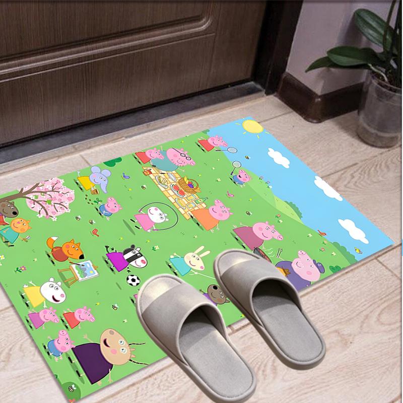 Cartoon animation Pattern Rug, Indoor/Outdoor Mat, for Picnic, Gameroom, Bedroom, Office, Living Room, Home Decor Carpet, Birthday Gift