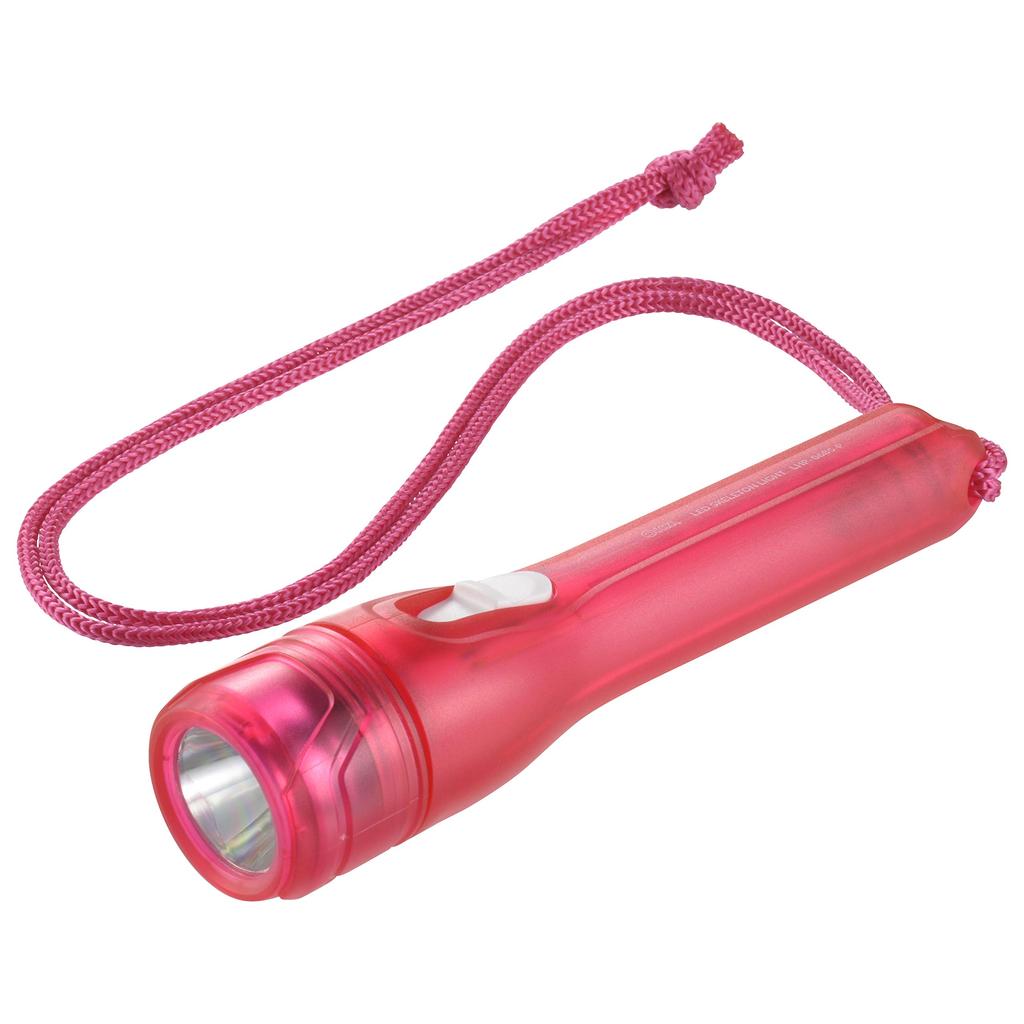 Светодиодный фонарик OHM Electric, Розовый, LHP-06B5-P, 08-0839