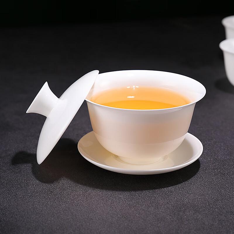 Ультратонкая костяная фарфоровая гайвань Yuzhuxun
