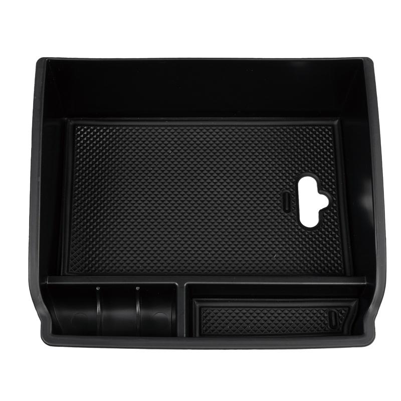 Central Armrest Storage Box Center Console Organizer Tray Pallet Holder For Toyota Hilux 2015 2016 2017 2018 - 2024