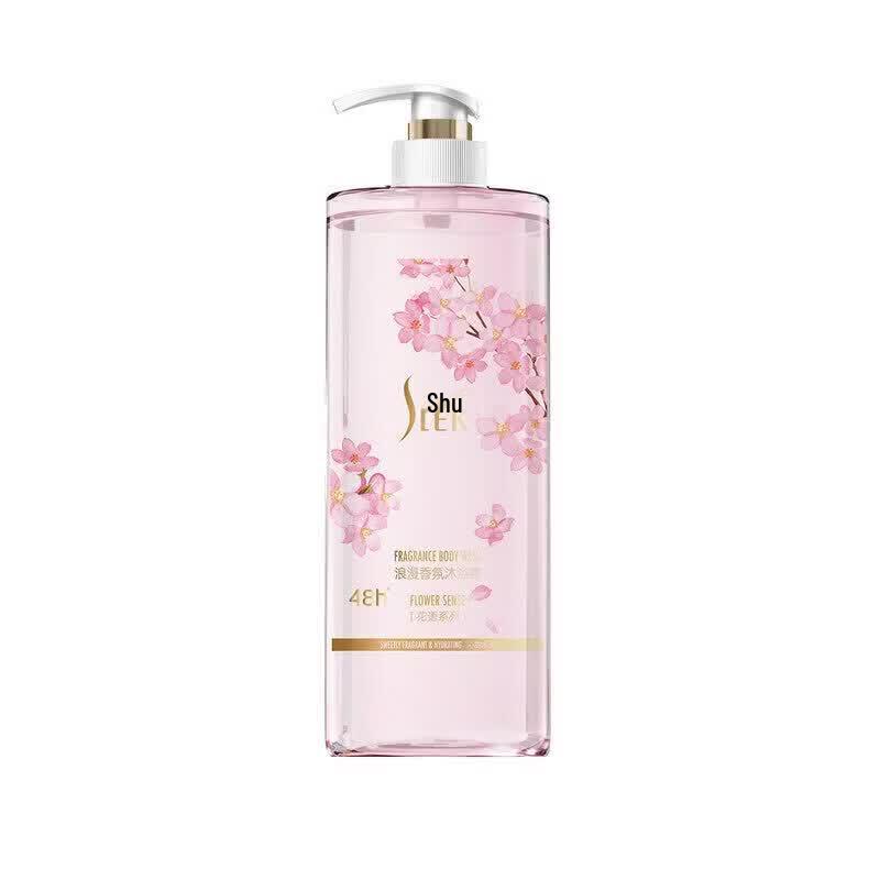 Slek Romantic Cherry Blossom Scented Shower Gel