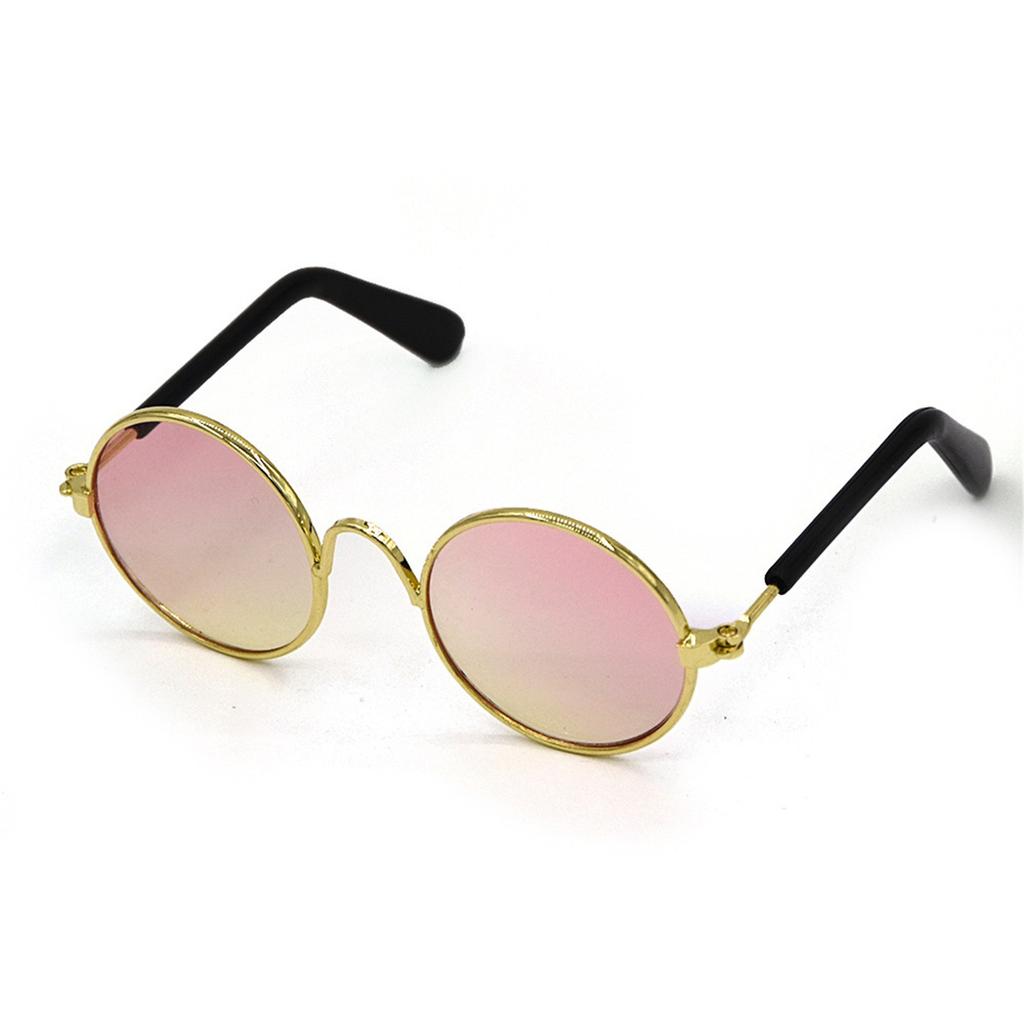 Модные очки для собак и кошек, креативные трендовые фотографии, круглые маленькие солнцезащитные очки, ретро-очки для кошек и собак