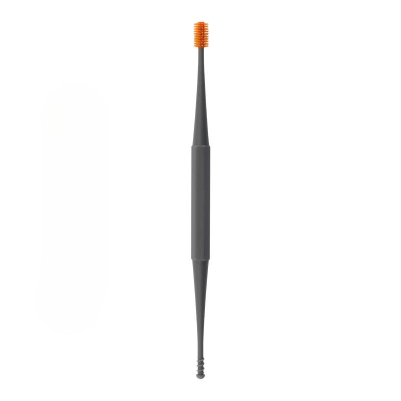 Средство для чистки ушей, мягкий силиконовый инструмент для чистки ушей, двусторонний инструмент для чистки ушей, ложка для воска для ушей, спиральный инструмент для чистки ушей, спиральный дизайн, средство для удаления кюретки