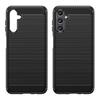 Galaxy A14 5G Flexible Carbon Silicone Case Black by Hurtel
