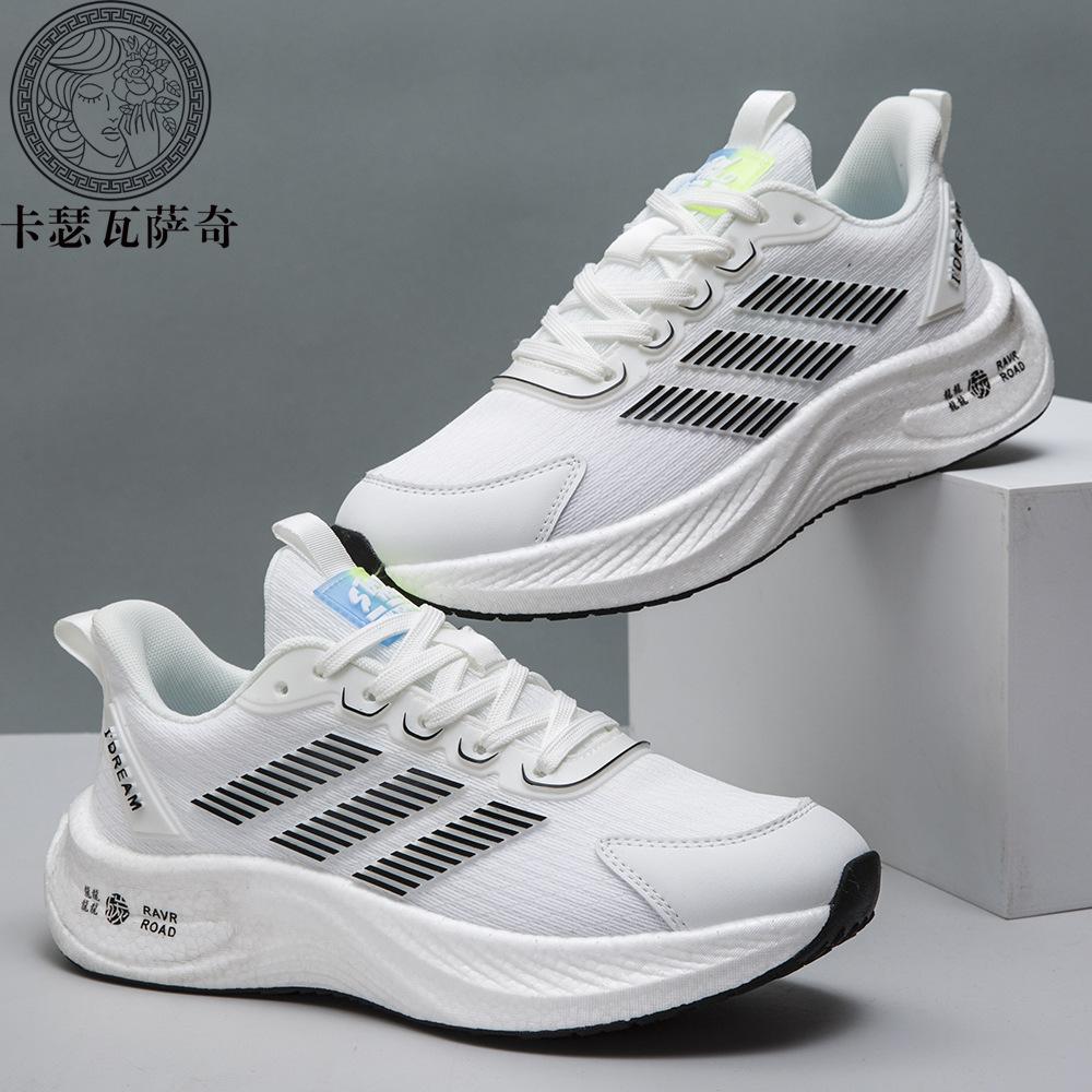 Spring sports running shoes student sports training shoes popcorn sole fashion versatile casual shoes