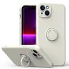 Магнитные чехлы из жидкого силикона для For Iphone 1 14 13 12 11 Pro Max XS XR 6 6s 7 8 Plus SE Мягкая крышка с держателем-кольцом