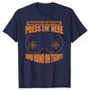 Passenger Instruction Press Em Here Funny Motorcycle Graphic T Shirts Humor Streetwear Tee Short Sleeve Unisex Loose Clothing