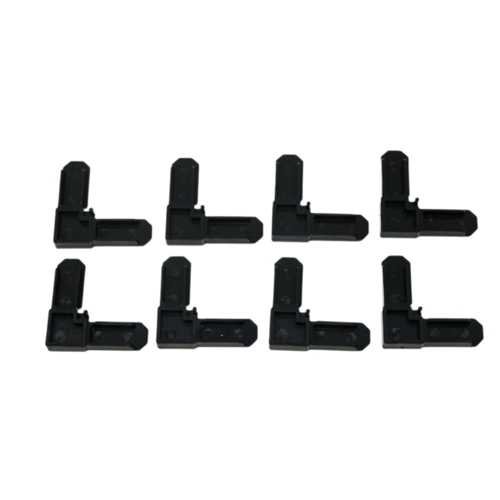 5/16 x 3/4 Inch Plastic Right Angle Corner Bracket Right Angle L-Shaped Corner Bracket Frame Joint