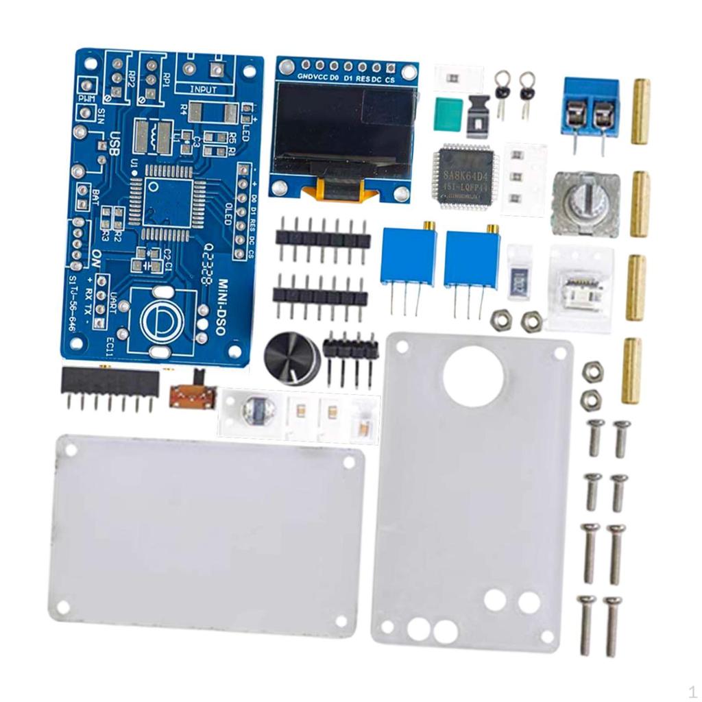 Цифровой осциллограф Электронный набор Образовательный инструмент Простая установка Многофункциональный