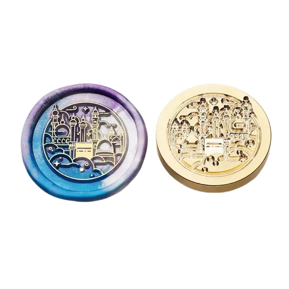 Antique Metal Sealing Wax Seals Head Sealing Wax Stamp Replace Head  for Birthday Cards