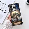 Мягкий чехол для телефона 'Древо жизни' Космос Для Xiaomi Redmi Note 14 15 Pro Plus 13 12 11S 11T 5G 10 9S 9 Покрытие Защита от падения Fundas