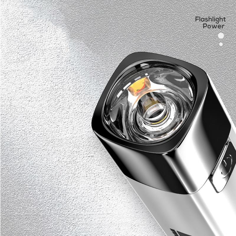 Сильный свет мини-фонарик портативный бытовой фонарик с зарядкой через USB аварийный фонарик