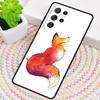Чехол для телефона с рисунком лисы для Samsung Galaxy note 10 pro S26 Ultra S23 S24 FE S25 S21 S22 PLUS противоударный Cove