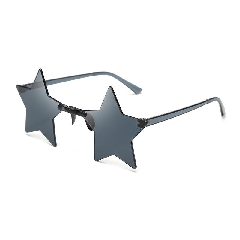 Creative Goggles Fashion Party Sunglasses Unisex Men Star Glasses Candy Color Shades Personality Women Rimless
