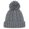 Beechfield Unsiex Adults Cable Knit Melange Beanie