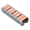Copper M.2 Heatsink for SSD NVME 2280 Hard Drive Radiator Cooling Pad for Desktop Computer Laptop
