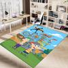Adventure Amusement Park Carpet For Playroom Bedroom Living Room Sofa Home Decorkids Game Area Rug Nonslip Floor Mat