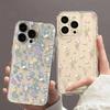 Корейский чехол в стиле Y2K с цветочными фрагментами для Samsung Galaxy A05 A05S A23 A24 A25 A04 A06 A13 A12 A52 A33 A32 A50S A50 A51 A71 A04E