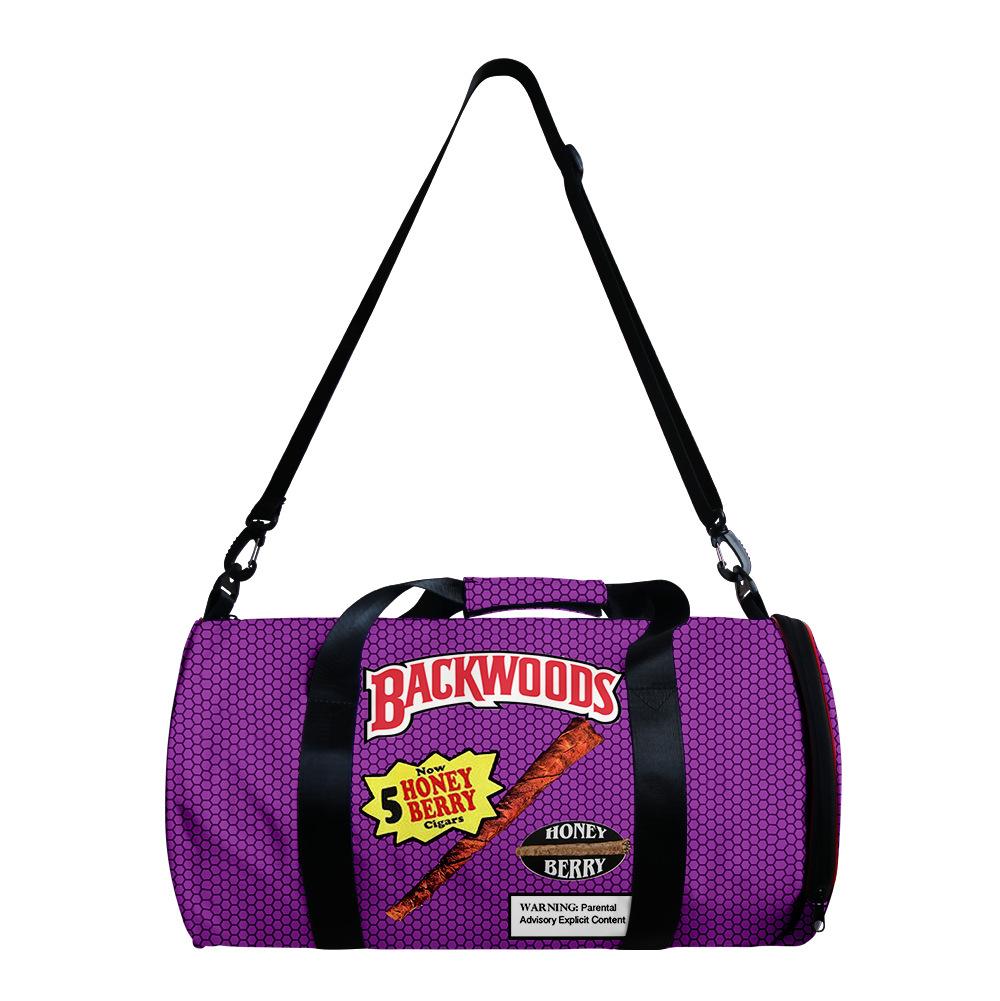 Fashion 3D Cylinder Bag Backwoods Cigar Cylinder Bag, Sports Rainproof Messenger Portable Cylinder Bag