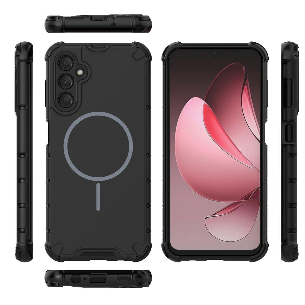 For Samsung Galaxy A14 5G/4G Magnetic Case Heat Dissipation Shockproof TPU + PC Phone Back Cover