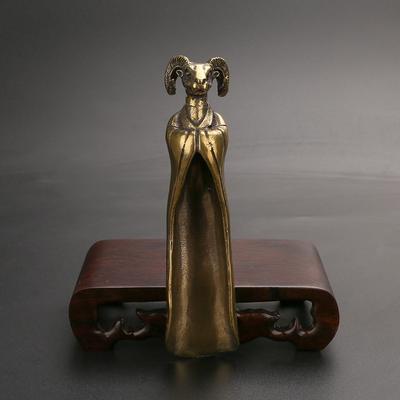 Новые чайные ложки, лопата, латунь, медь, голова козла, кофе, черная чайная ложка, чайная ложка, чайная посуда, чайная церемония, мороженое