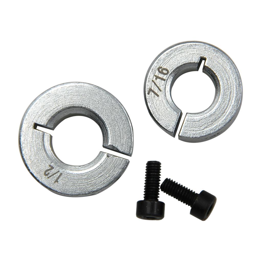 Durable Optical Axis Fixed Locking Limit Ring Smooth Rod Fixing Block Optical Axis Carbon Steel Block Clamp Shaft Sleeve