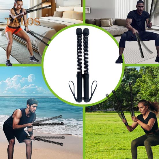 1 пара канатов Ropeless Battle Rope, легкая портативная тренировочная веревка для укрепления мышц рук, нескользящая веревка для тренировок в домашнем спортзале для начинающих