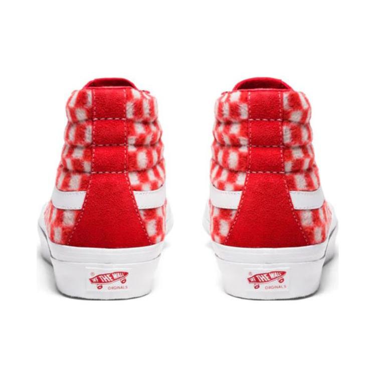 Vans SK8 HI Vault Og Lx X Concepts 'Красный Белый' VN0A4BVBY5
