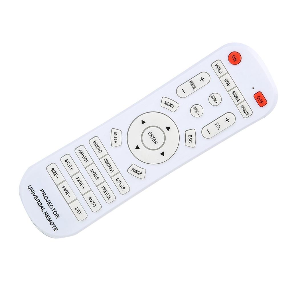 White Remote Control Controller Replacement for Projector