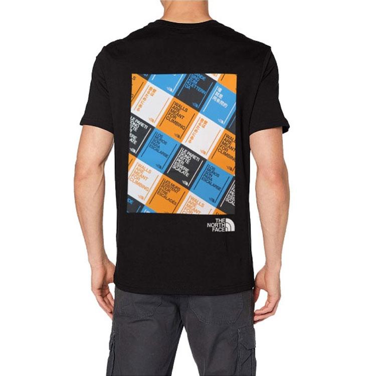 THE NORTH FACE T Shirt Unisex Black 4UCG-WZY