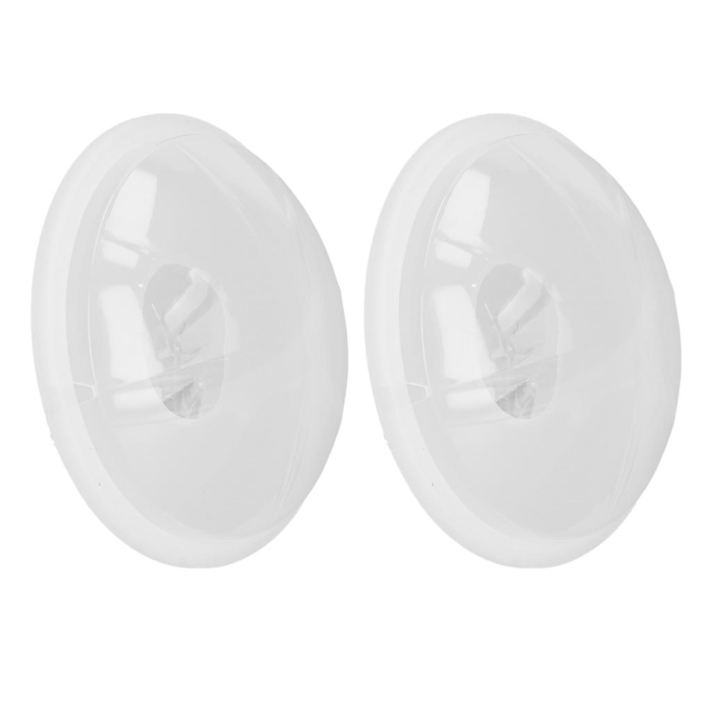 2 Pcs Breast Milk Collector Wearable Reusable Food Grade Silicone Nursing Cups Good Ventilation