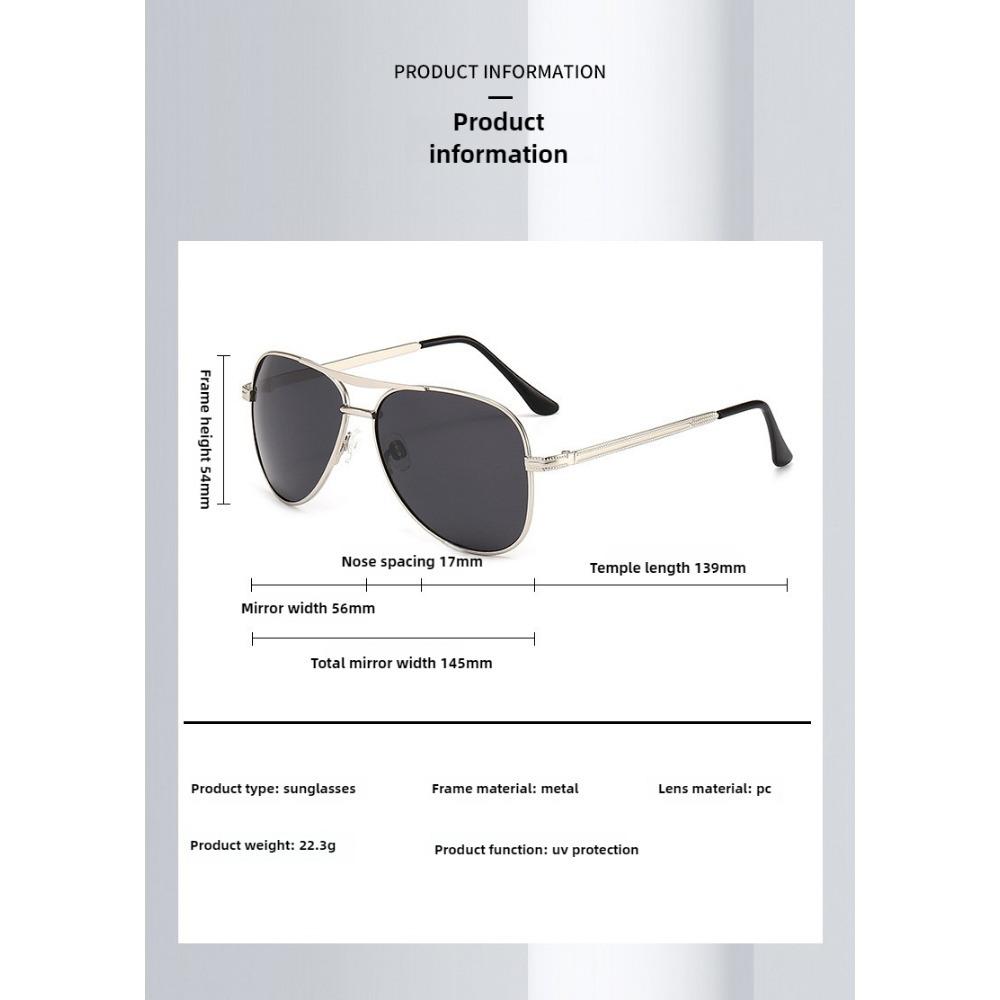 Модные антибликовые оптические очки-пилоты для мужчин, авиационного стиля, UV400 солнцезащитные очки