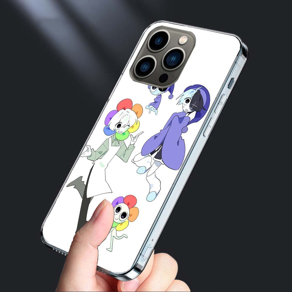 Чехол для телефона Dandys World Game для iPhone 16E 15 Pro 14 Plus 17E 16 17 Pro Max Air 11 12 13 Mini Ударопрочный Capa Милый Чехол TPU