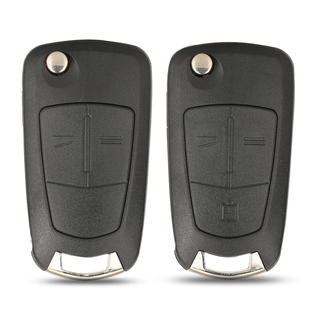 Jingyuqin 2/3 Buttons Remote Flip Key Shell Car Case Fob For Opel Vectra Antigo Omega Suprema Agile Montana