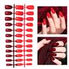 24Pcs/Sheet False Nails Exquisite Detachable Nail Decor Eco-friendly Nail Art Artificial Tips for Women